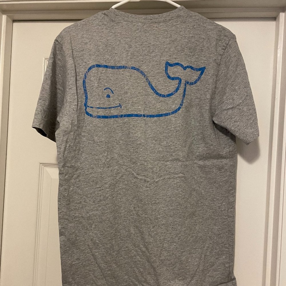 Vineyard Vines Short Sleeve Pocket T-Shirt - Men's Small - Gray - WORN ONCE!